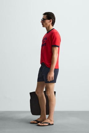 BASIC MID-LENGTH SWIMMING TRUNKS - Image 4