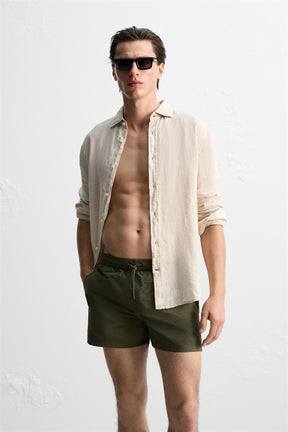 BASIC MID-LENGTH SWIMMING TRUNKS - Image 5