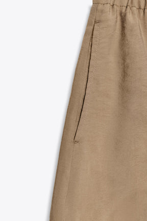 Beaded Drawstring Bermuda Shorts