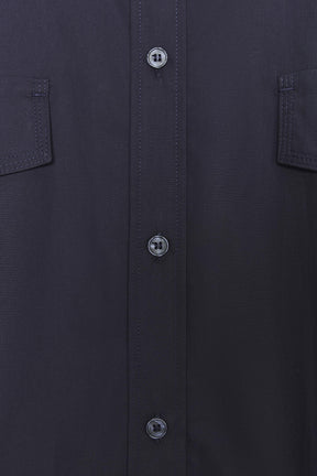 Poplin Shirt with Pads