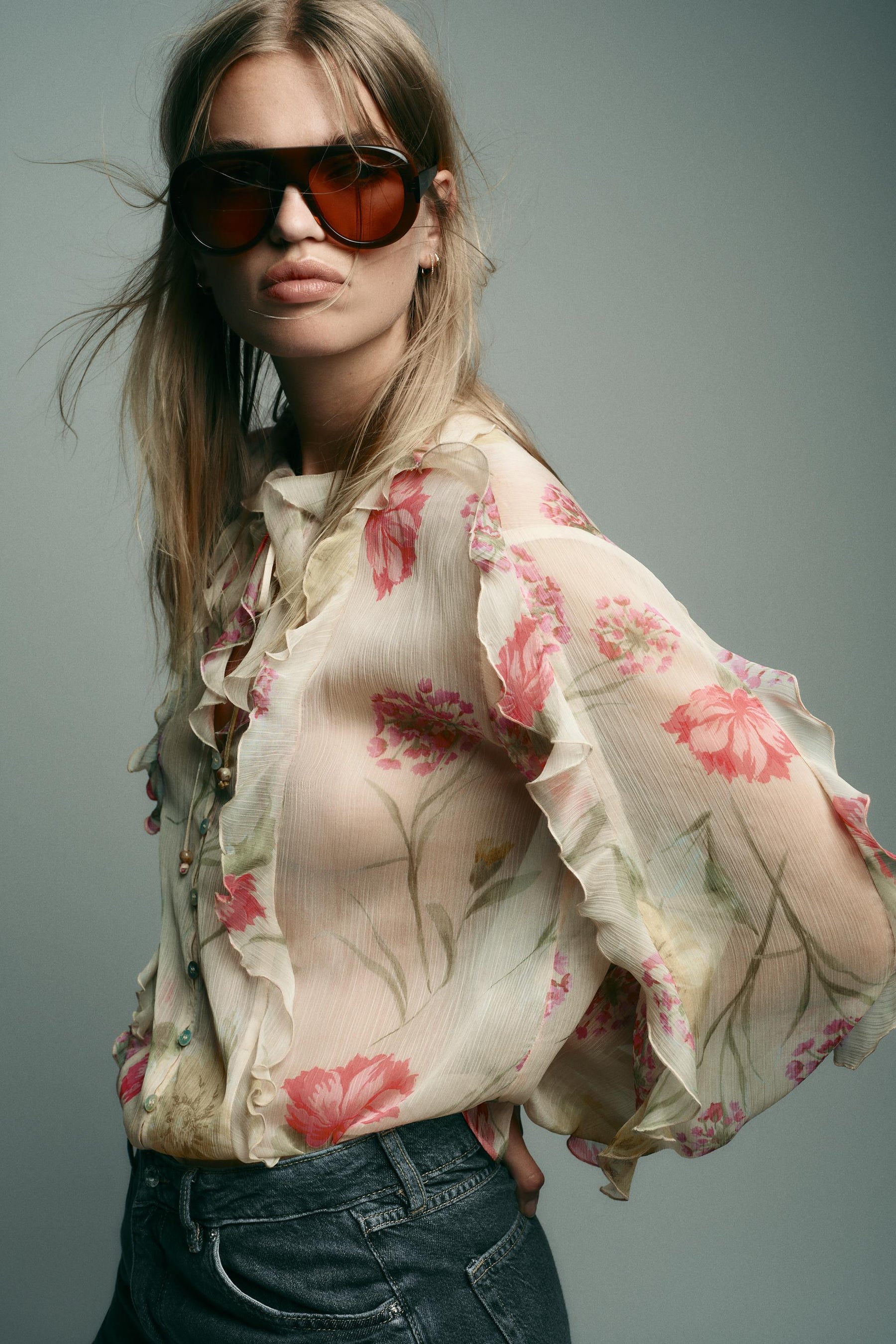 FLORAL PRINT SHIRT
