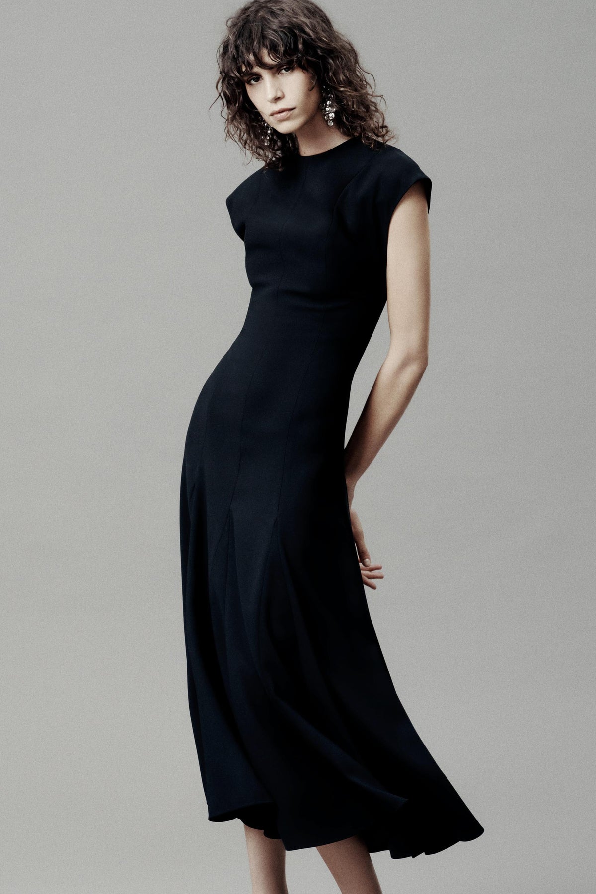 ZW COLLECTION CREPE LONG DRESS - Image 1