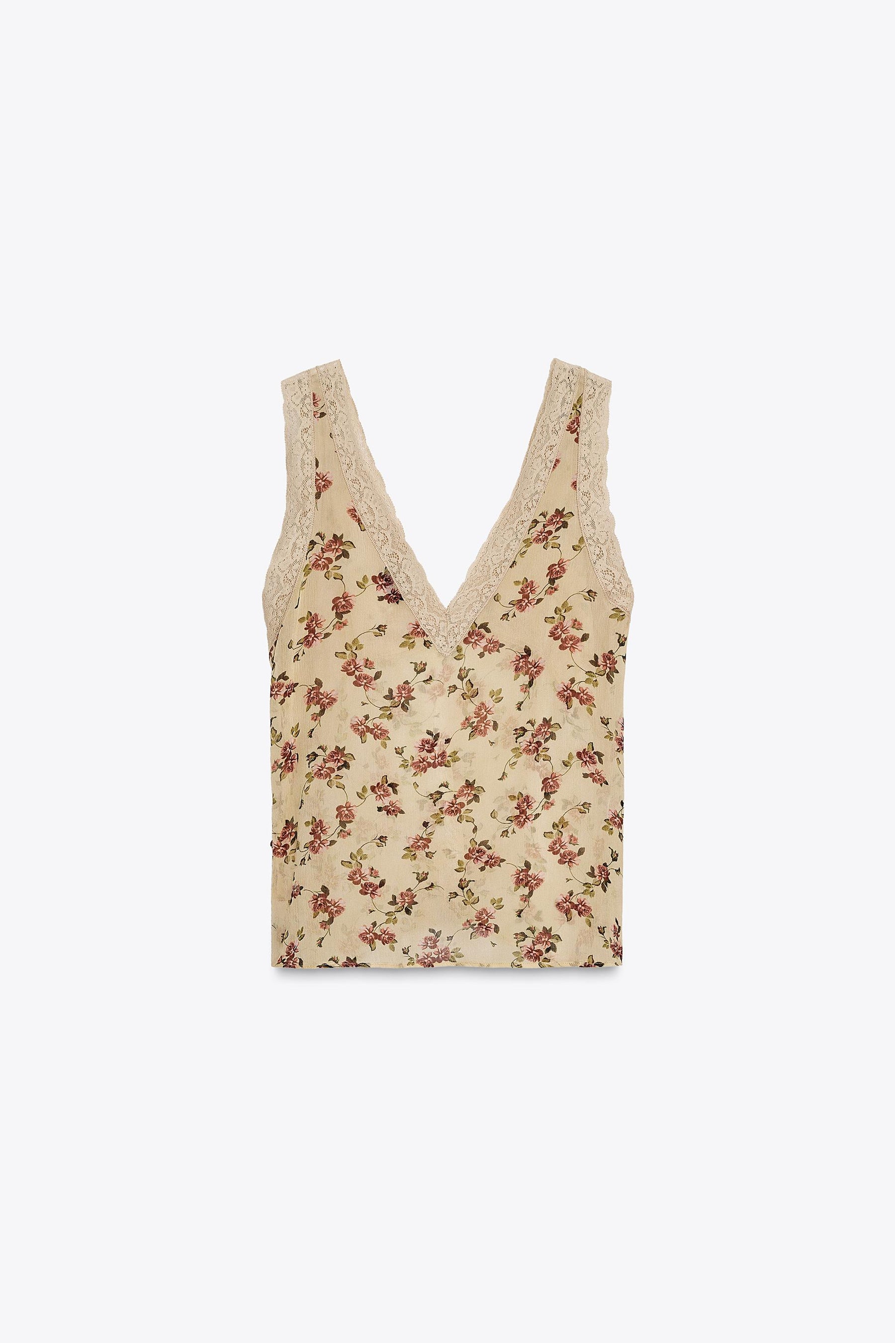 FLORAL LACE TOP