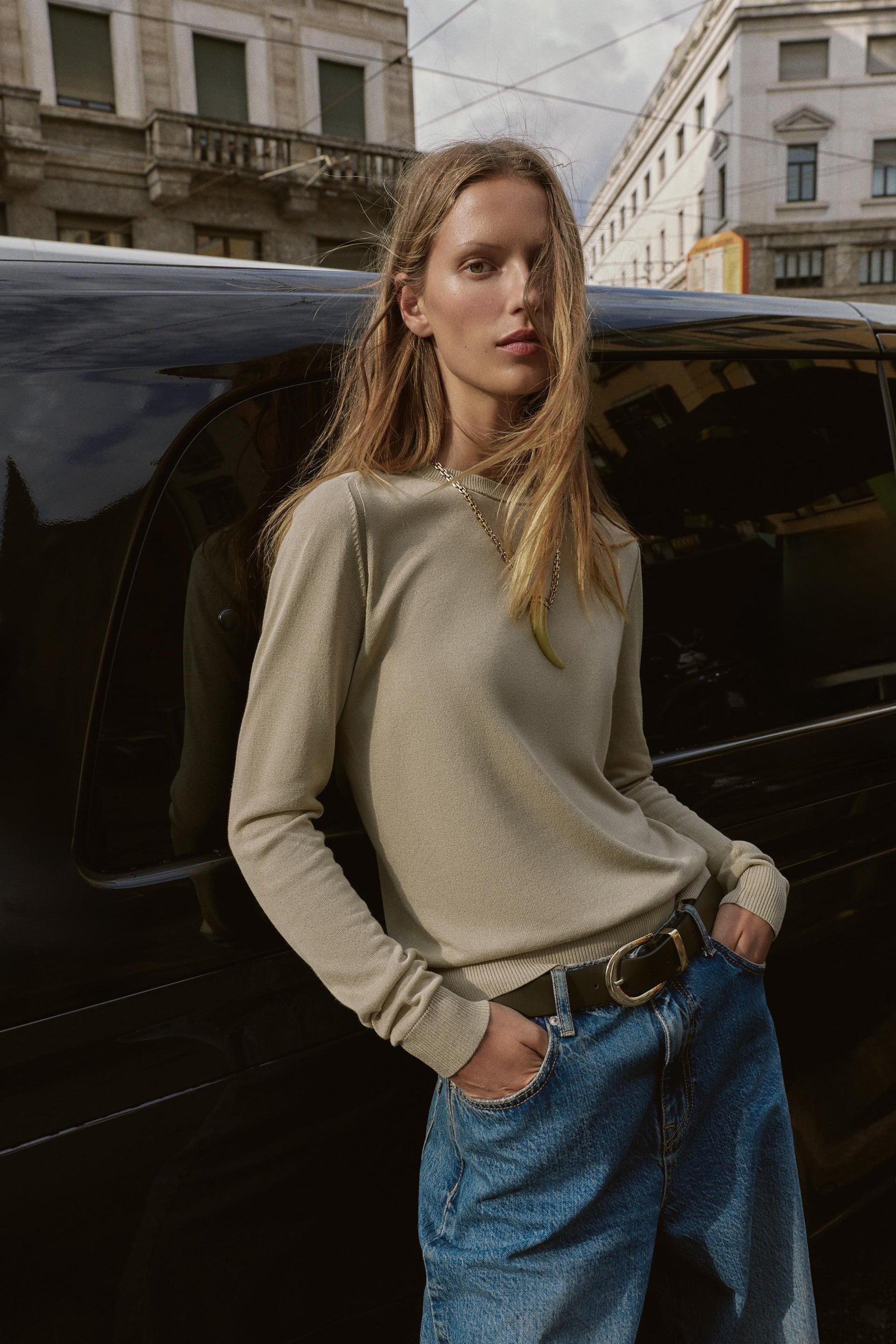 FINE KNIT JUMPER - Image 2