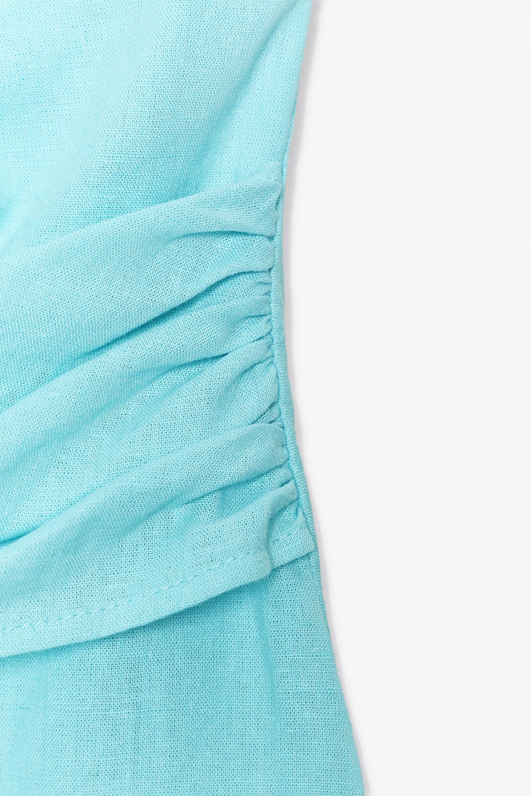 Linen Blend Knot Halter