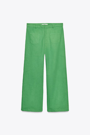 High-Waist Trousers