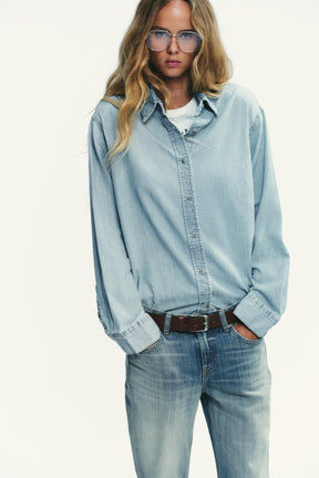 LONG DENIM SHIRT