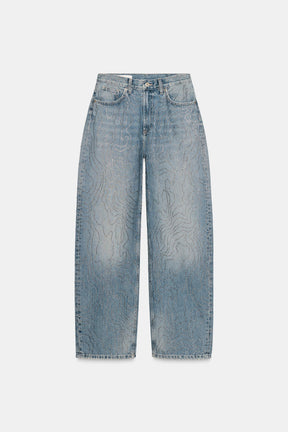 High-Waist Straight Jeans