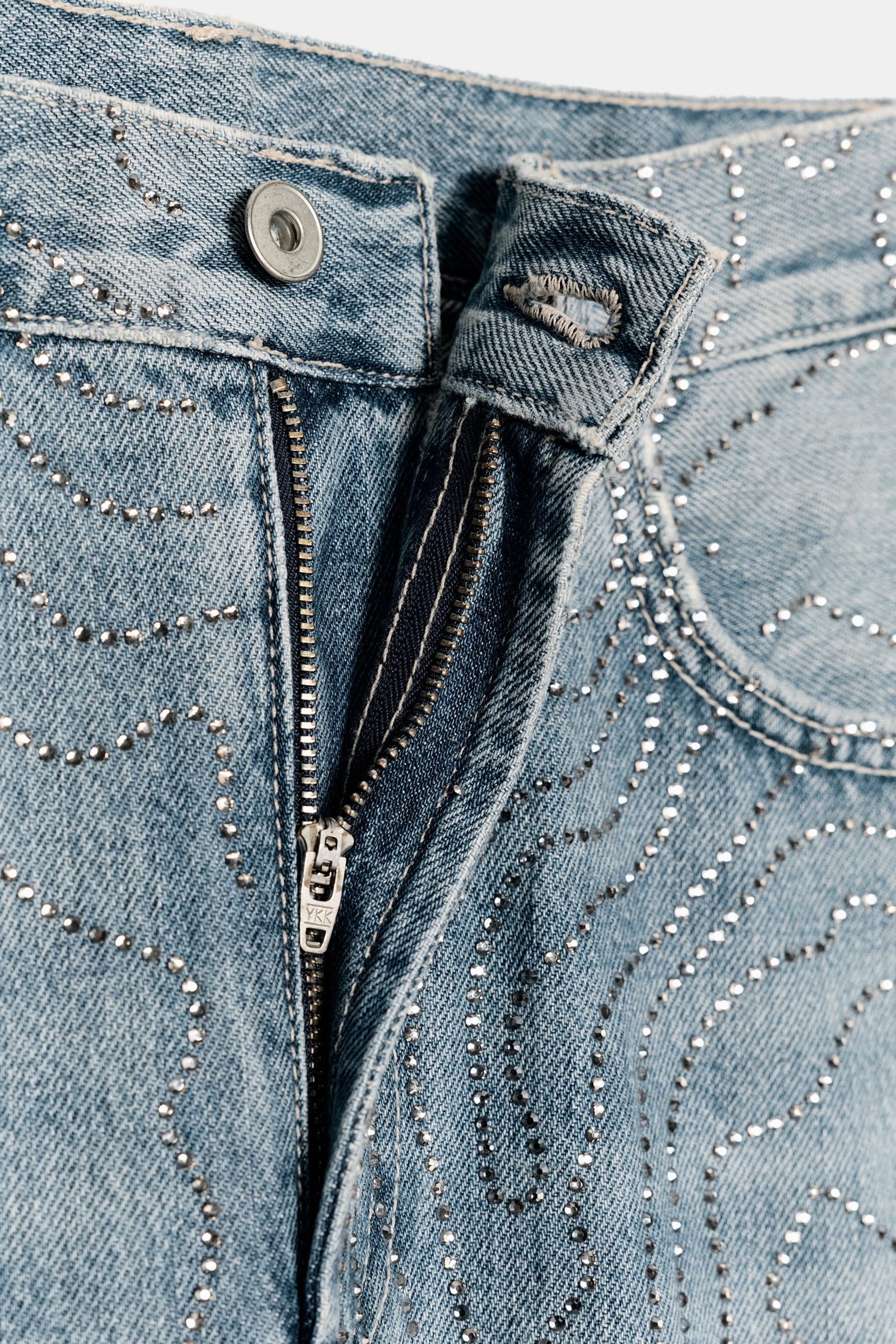 High-Waist Straight Jeans