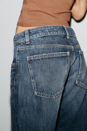 Déifgräifend breet Jeans 