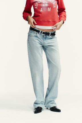 Déifgräifend breet Jeans 