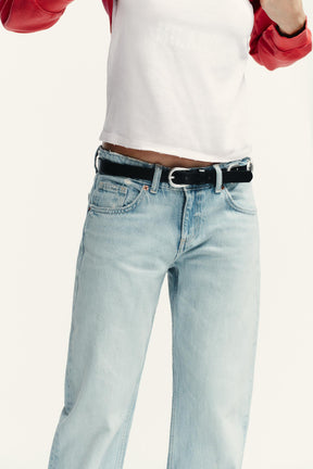 Déifgräifend breet Jeans 