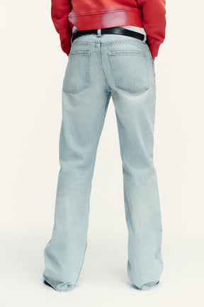 Déifgräifend breet Jeans 