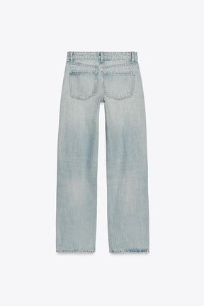 Déifgräifend breet Jeans 