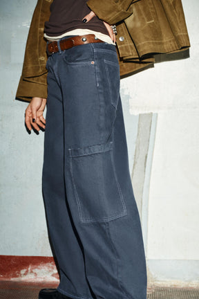 Baggy Balloon Denim Jeans