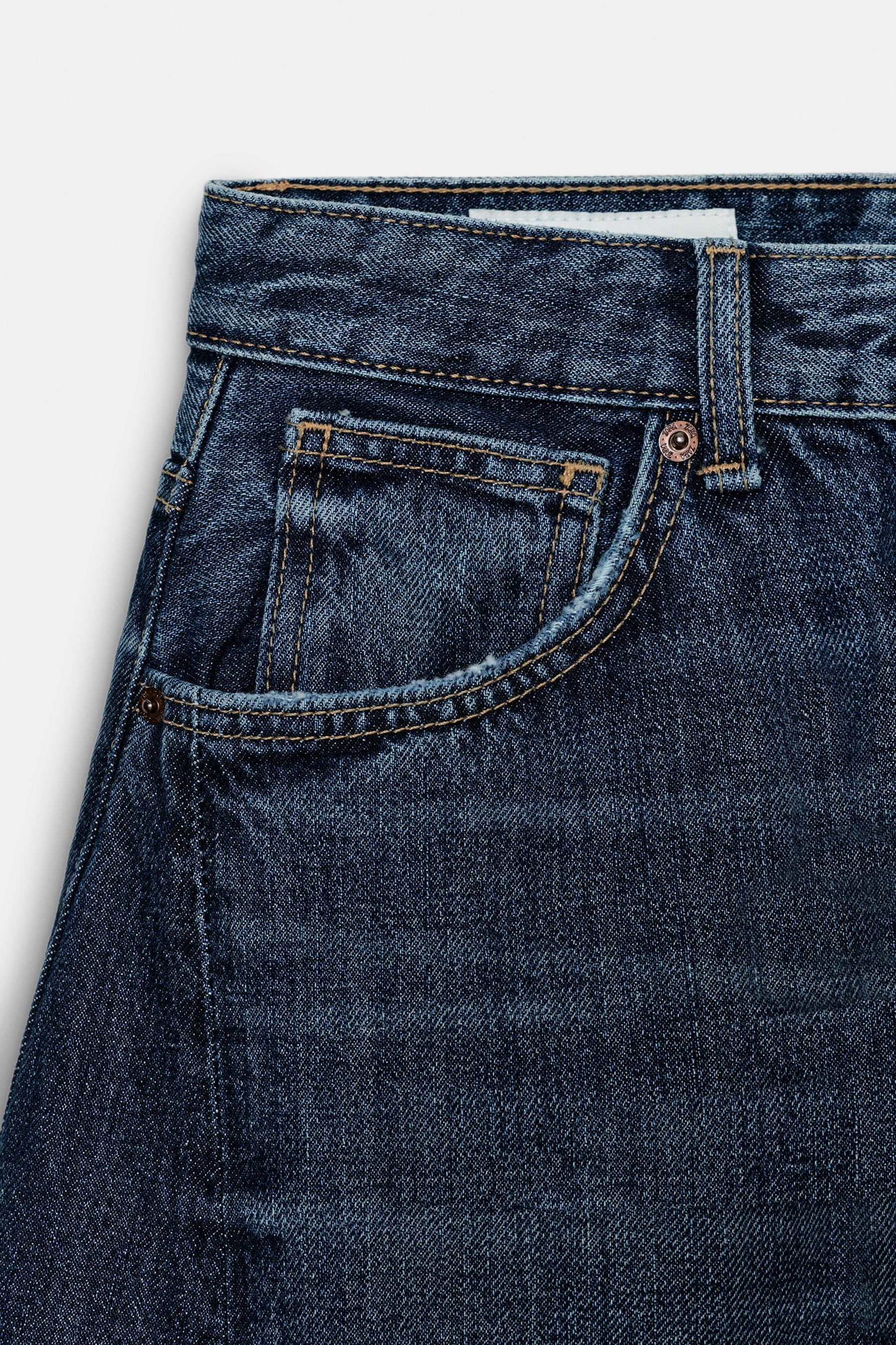 Oversize balloon high-waist jeans