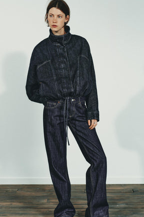 TRF BATWING SLEEVE DENIM JACKET - Image 1