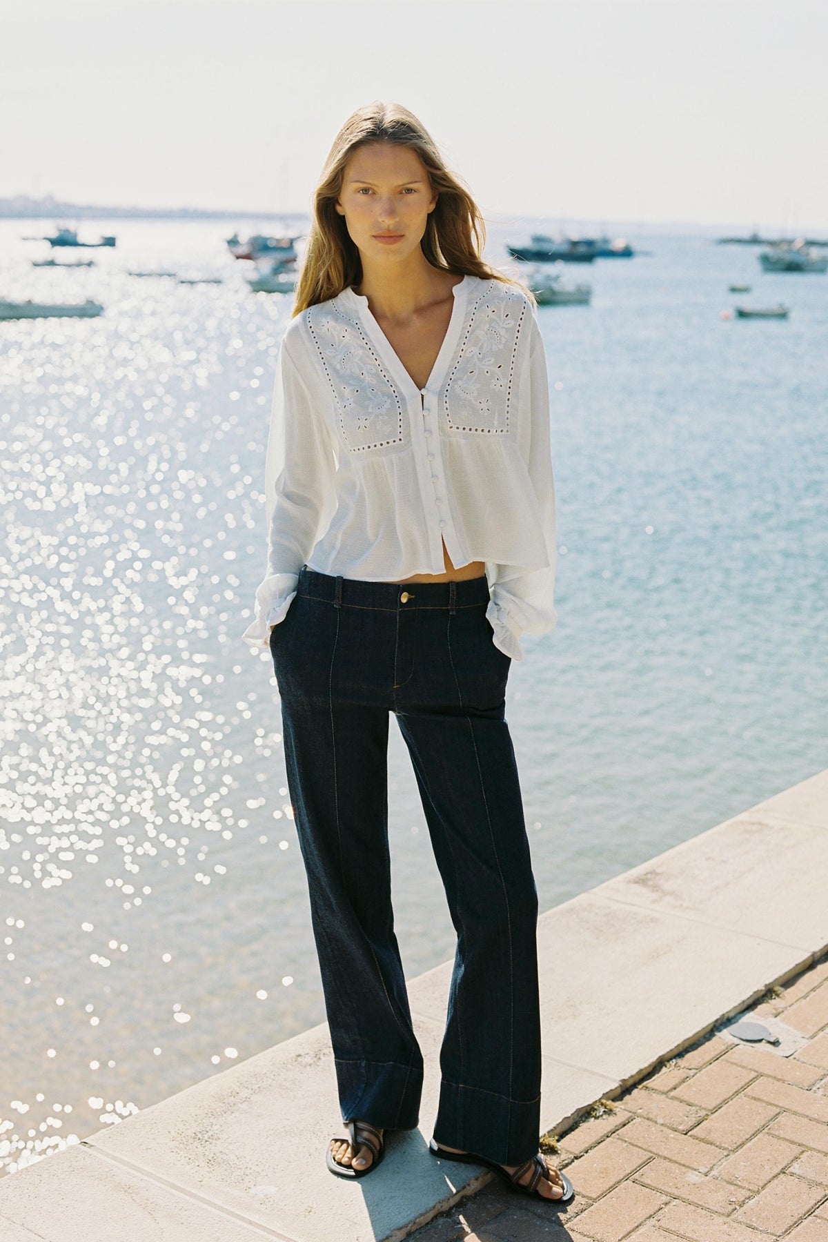 Cutwork Embroidered Blouse