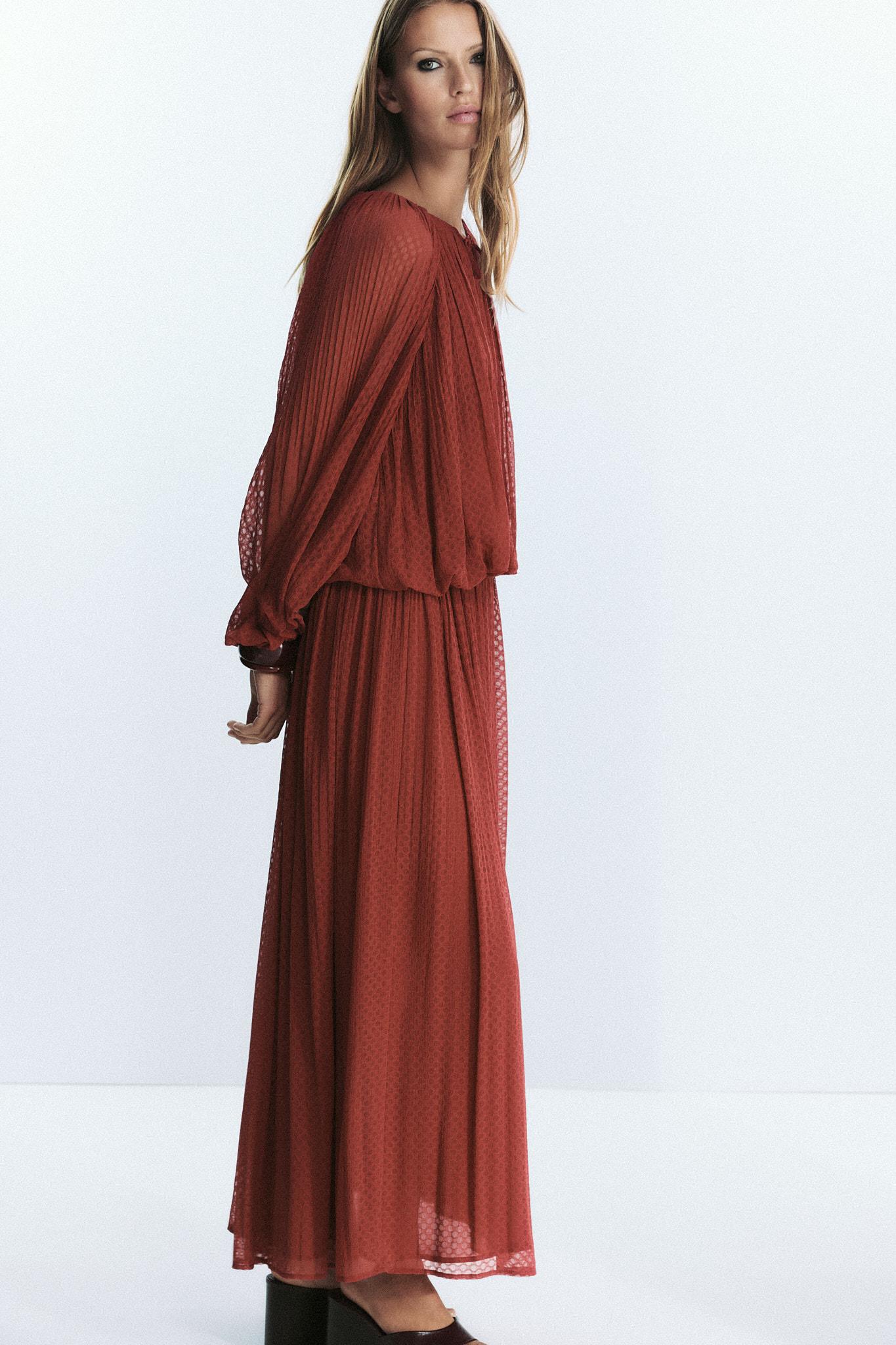 Pleated Tassel Blouse