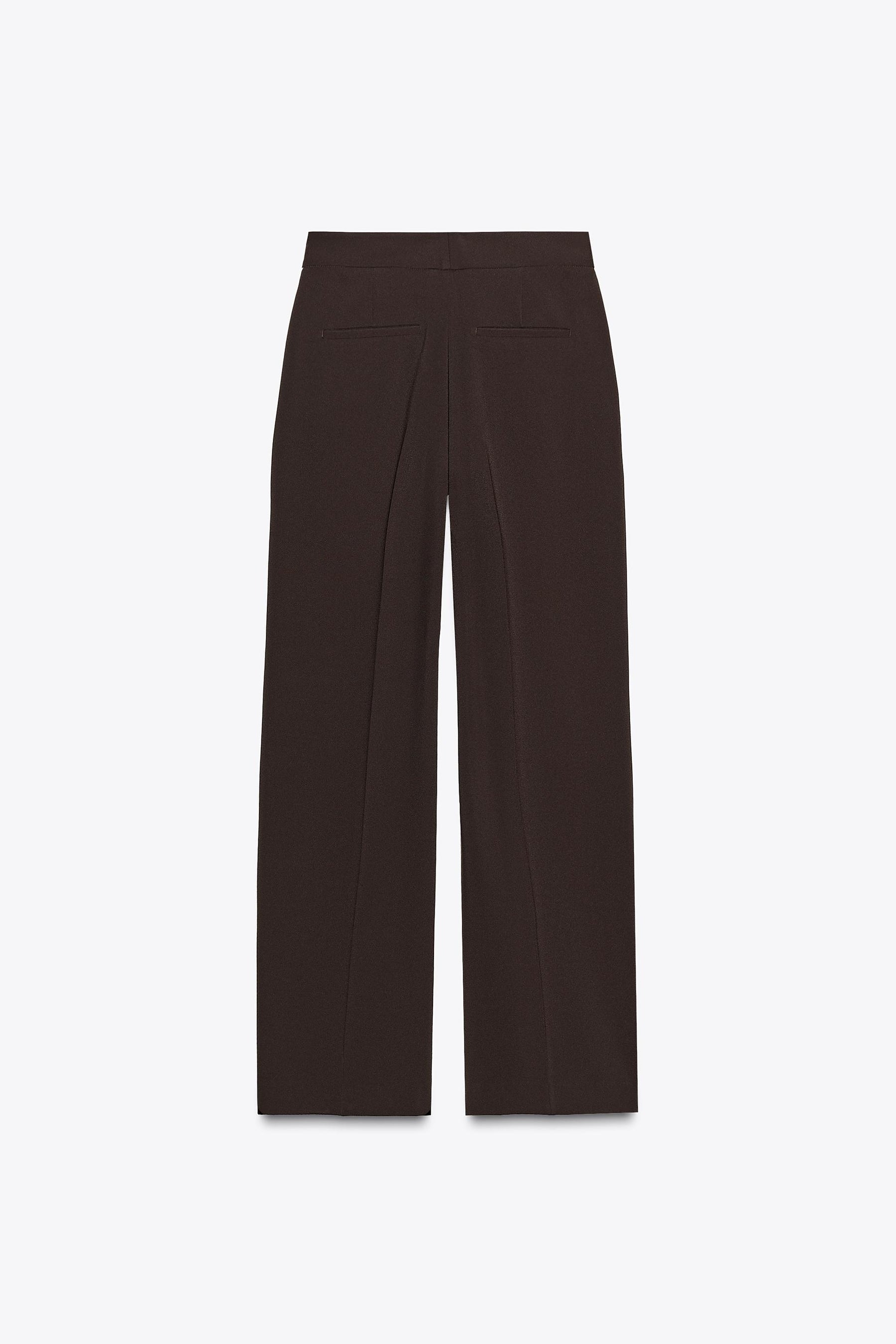 Straight-leg Trousers with Stripes