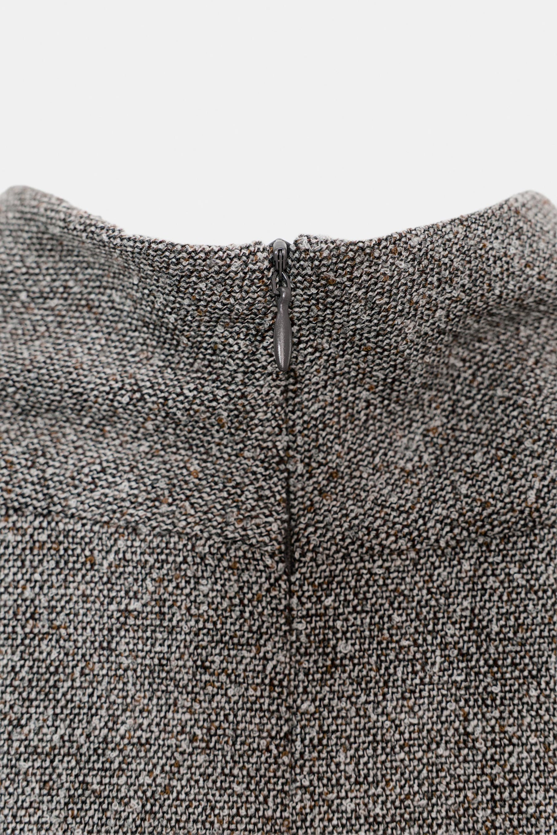 BELTED STRUCTURE MIDI DRESS - Image 9