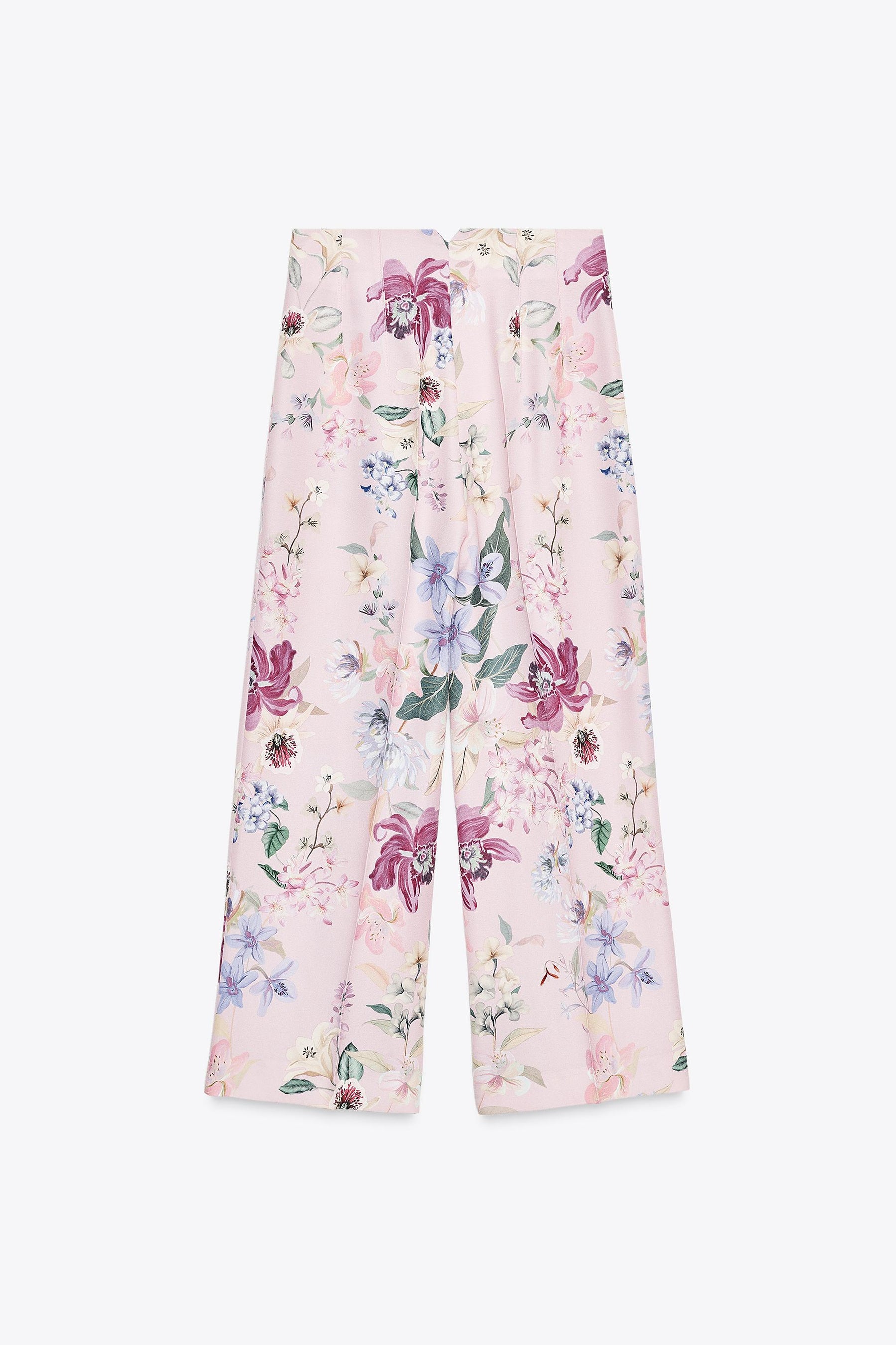 FLORAL PRINT TROUSERS