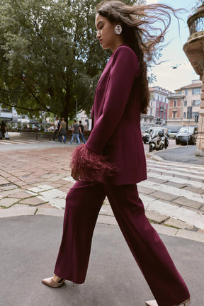 Straight Trousers High-Waist