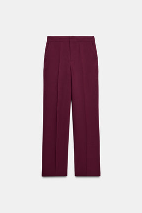 Straight Trousers High-Waist