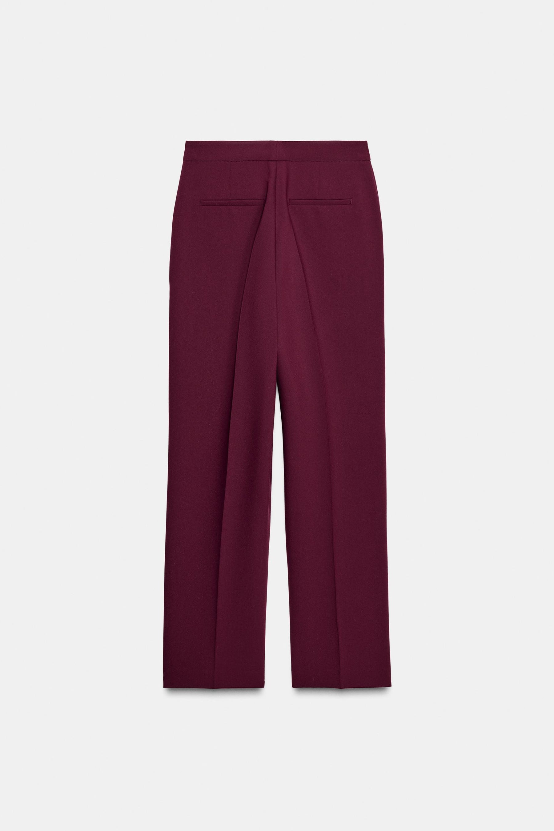 Straight Trousers High-Waist