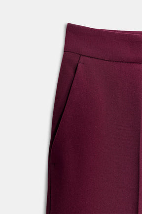 Straight Trousers High-Waist