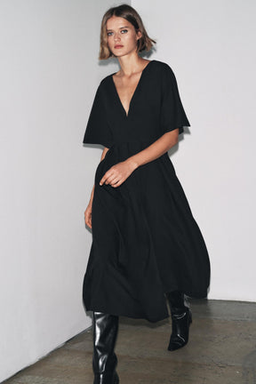 ZW COLLECTION V-NECK MIDI