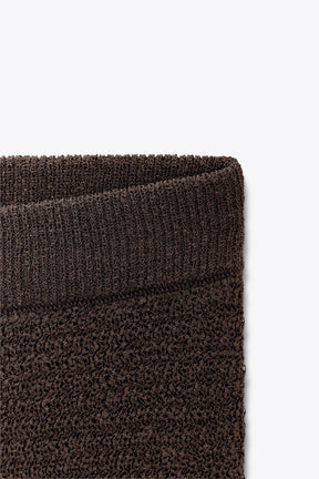 TEXTURED KNIT MAXI SKIRT - Image 9