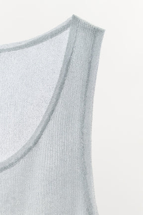 METALLIC THREAD SHIRT