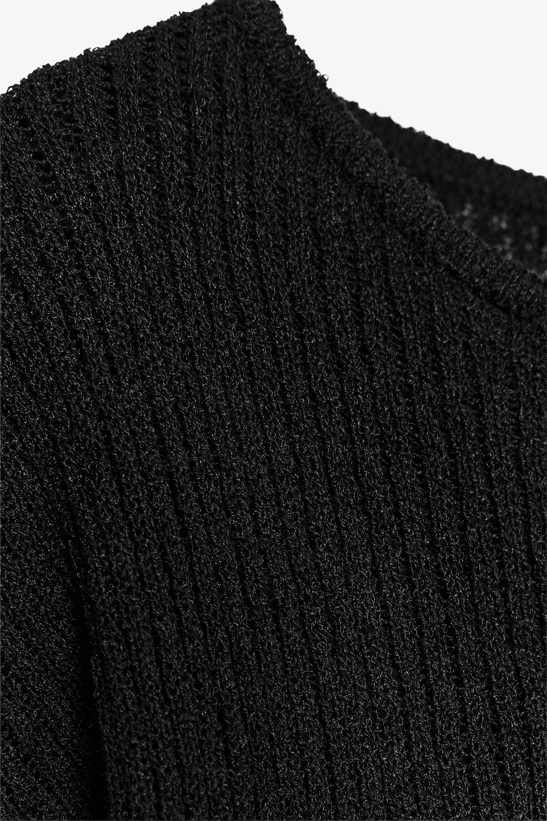 CUT KNIT CAPE JUMPER - Image 5