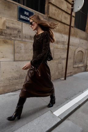 CROCHET LONG SLEEVE JUMPER - Image 4