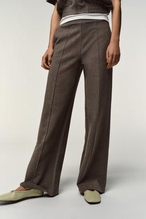 WIDE-LEG SOFT TROUSERS