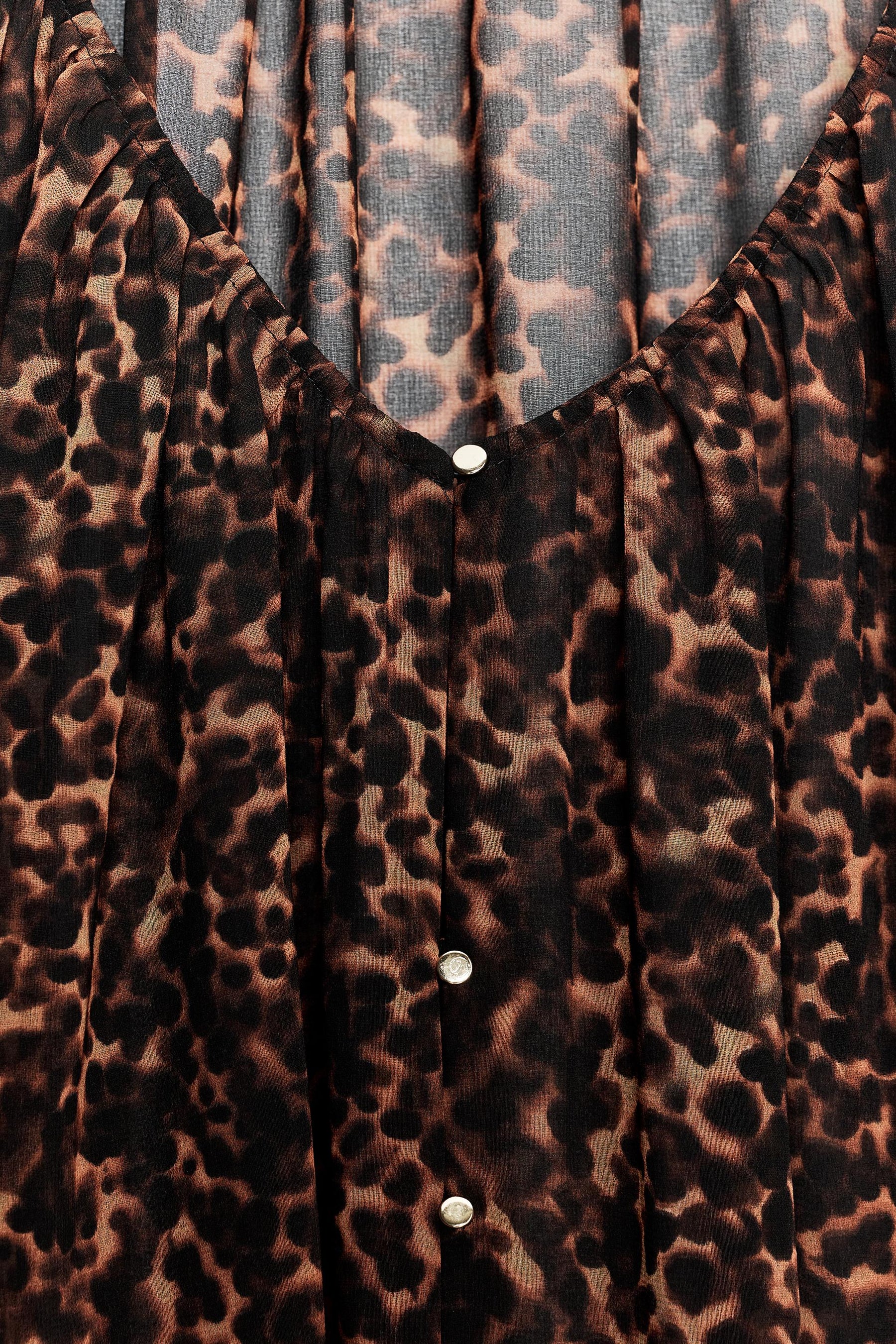 Animal Print Blouse