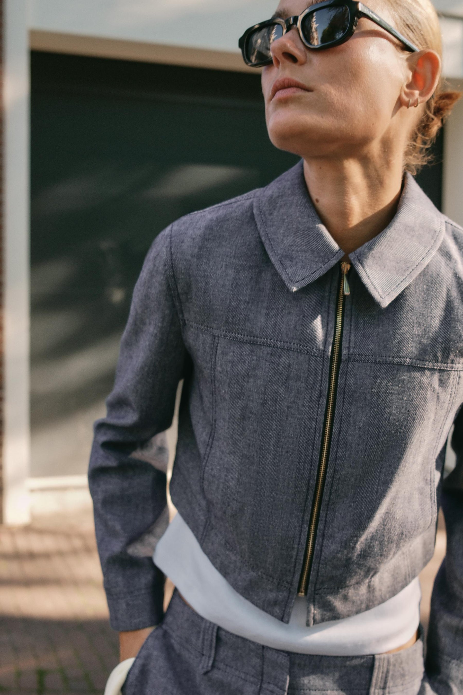 SHORT ZIP-UP JACKET - Image 2