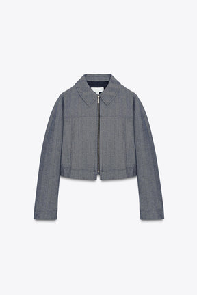 SHORT ZIP-UP JACKET - Image 8