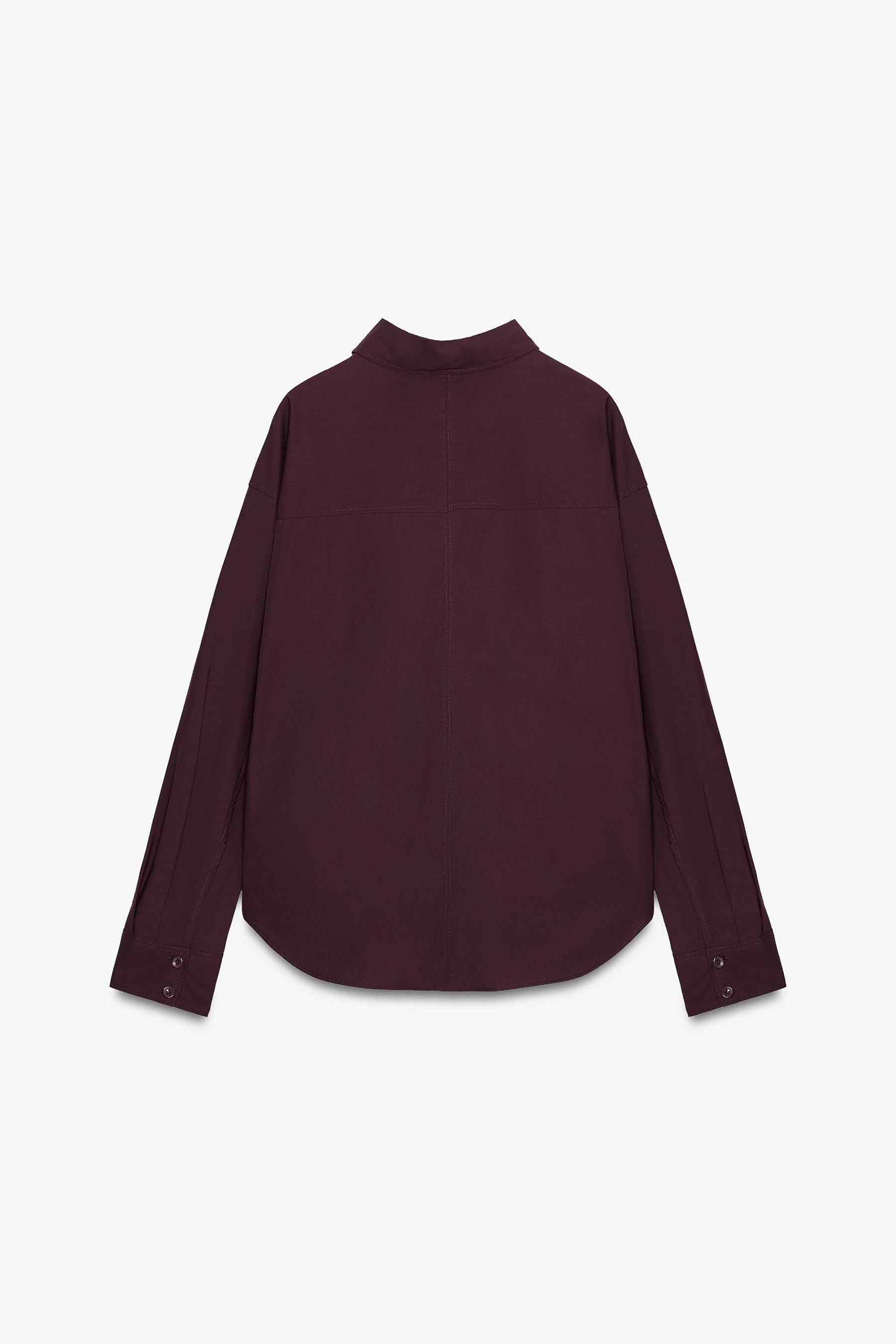 Oversized Poplin Shirt