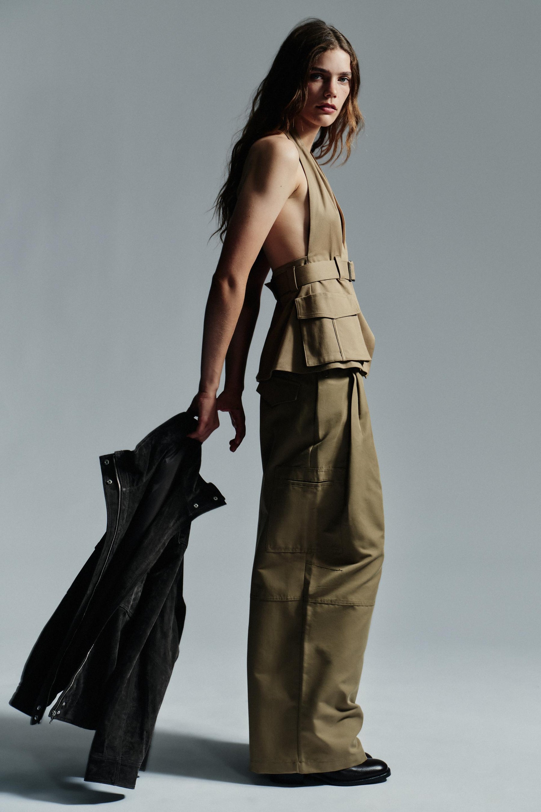 Sleeveless Pocket Top