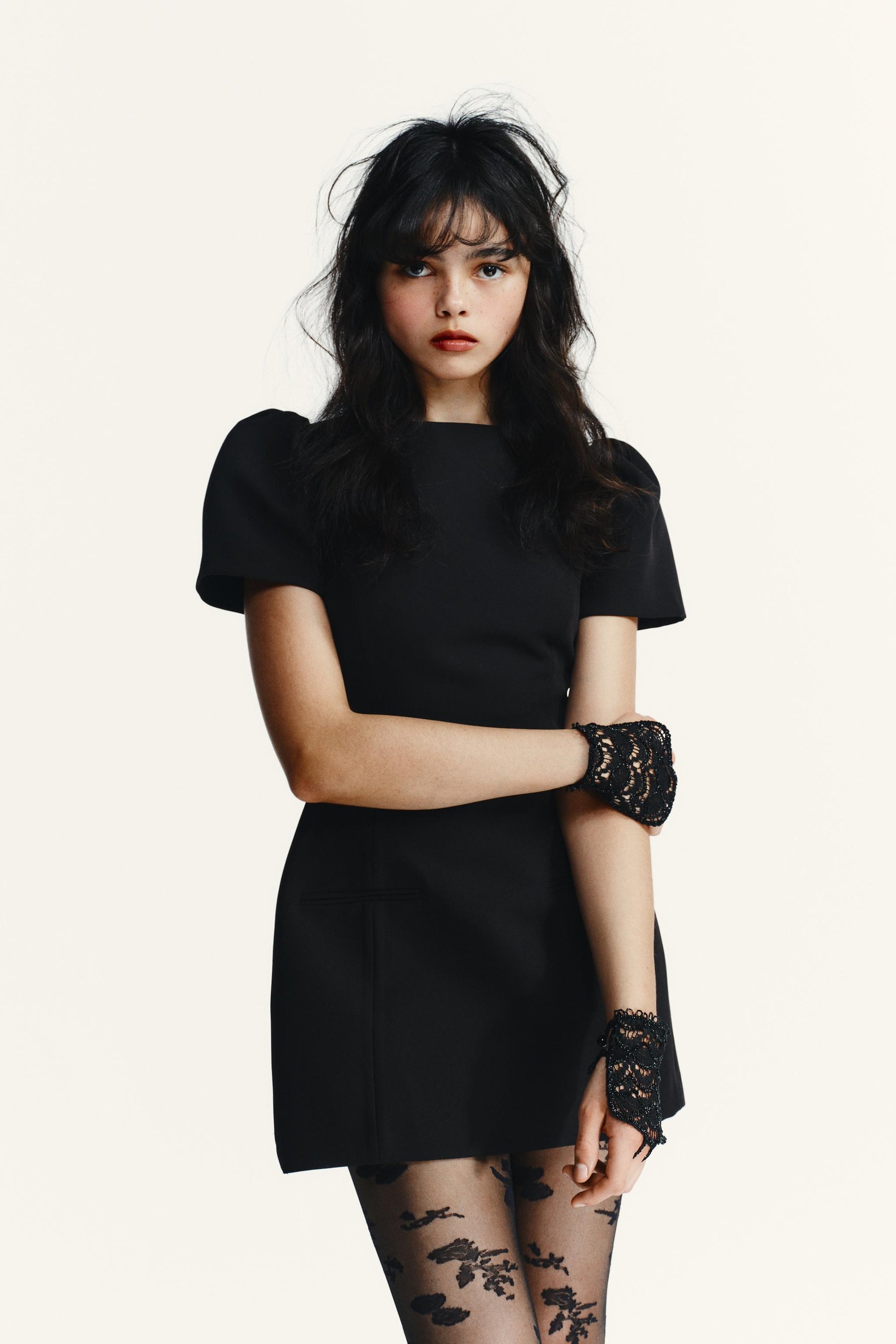 Pleated Pocket Dress