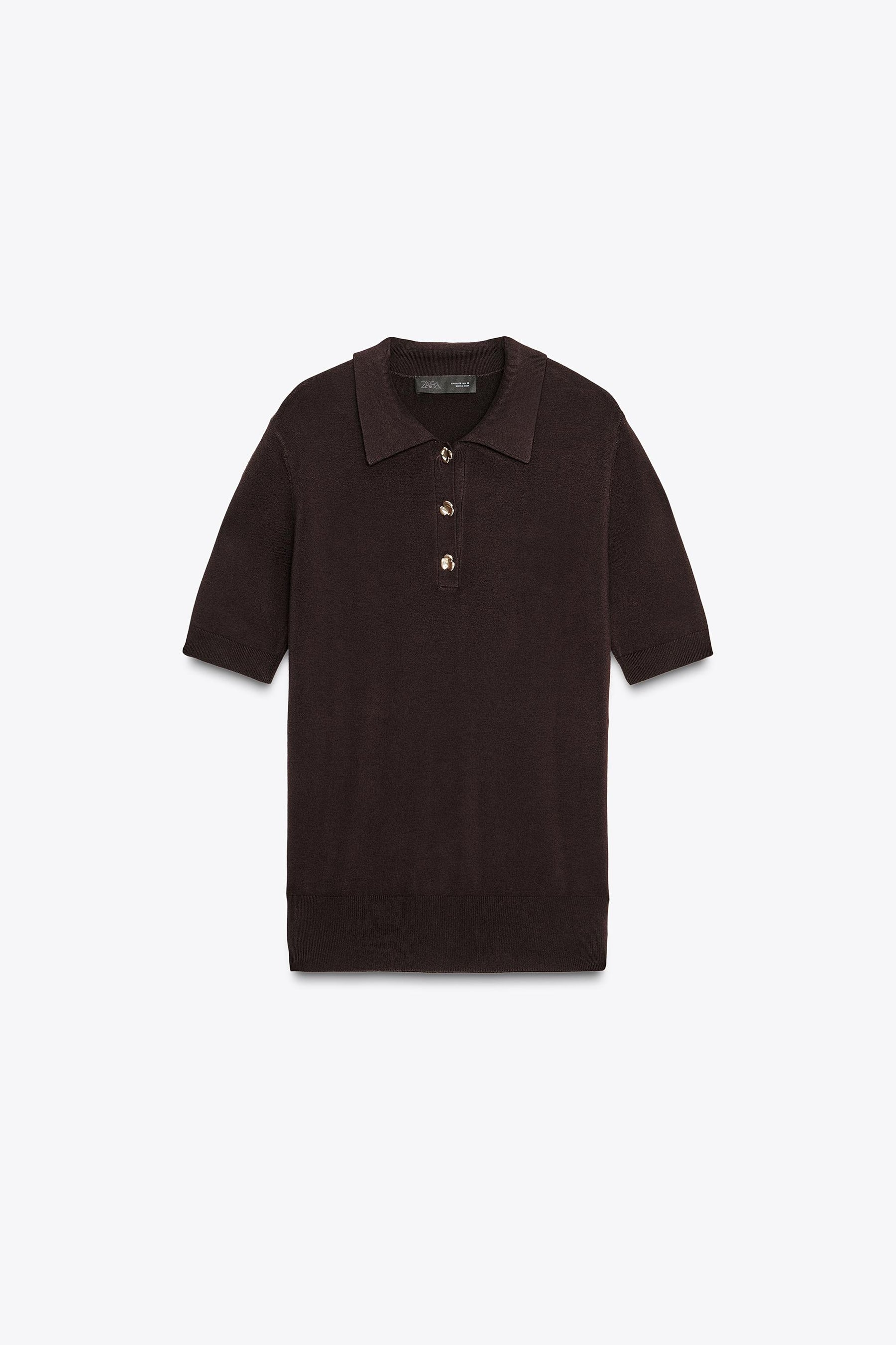 Knit Polo Shirt