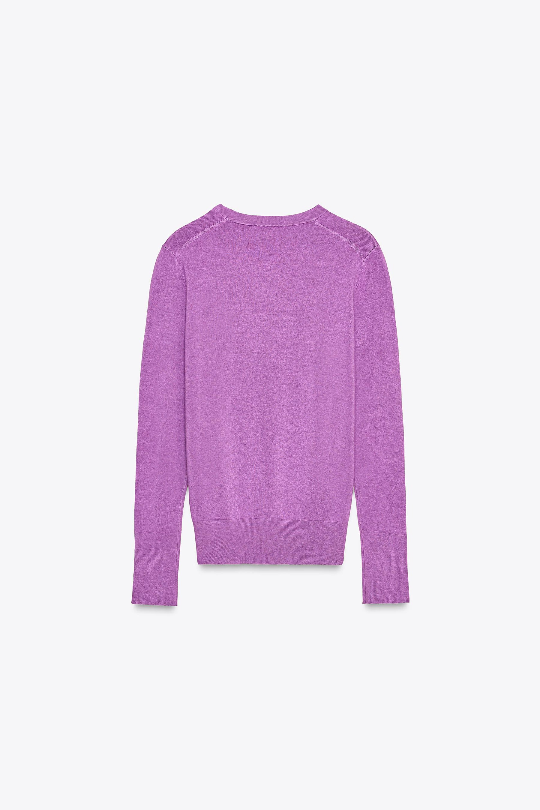 BASIC PLAIN KNIT JUMPER - Image 6