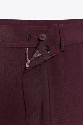 STRAIGHT-LEG TROUSERS