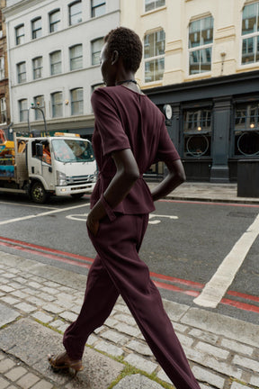 STRAIGHT-LEG TROUSERS