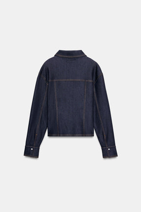 Z1975 FITTED DENIM JACKET - Image 6