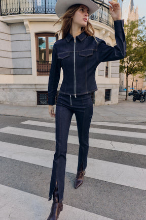 Z1975 FITTED DENIM JACKET - Image 1