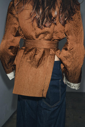 Jacquard Kimono Jacket