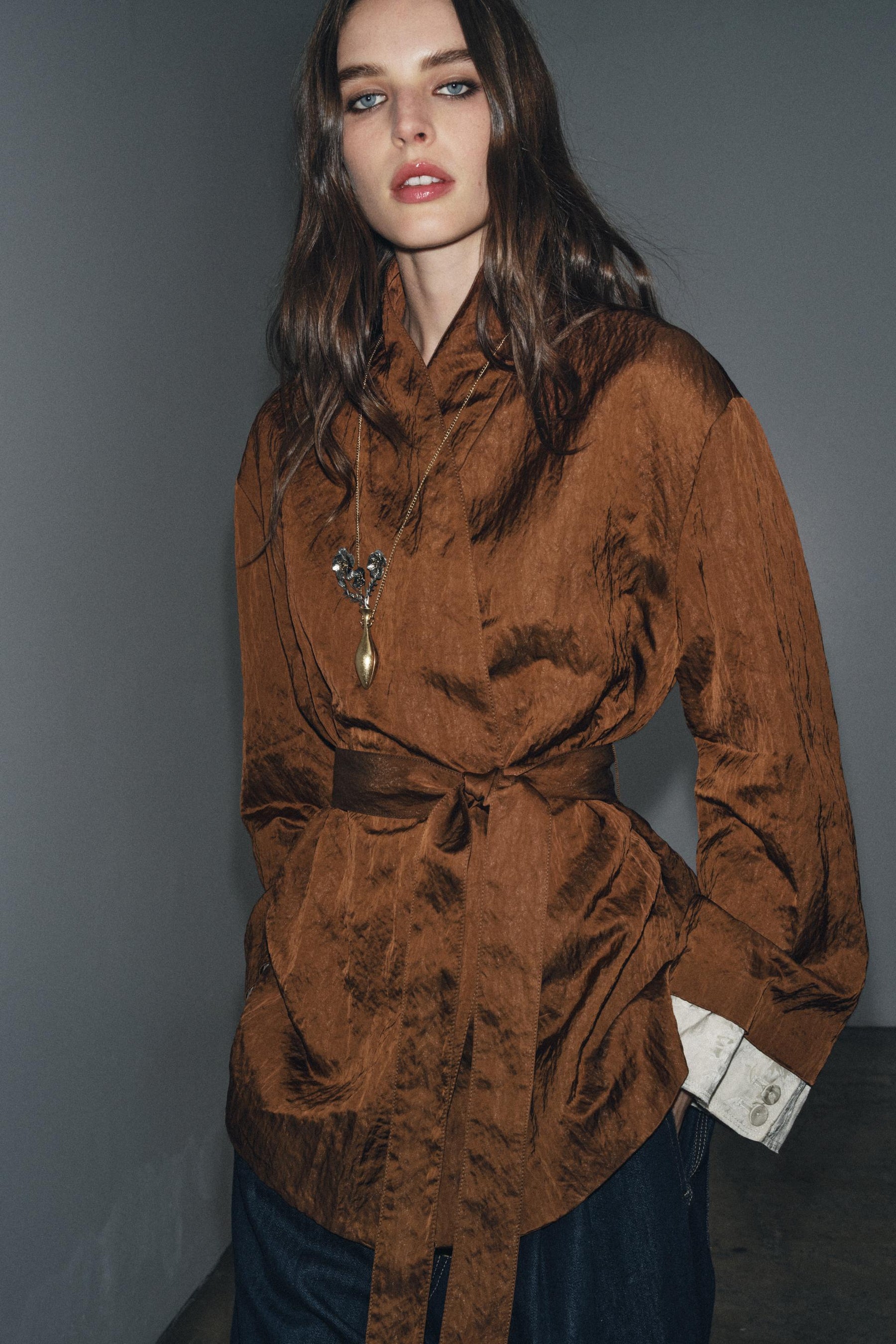 Jacquard Kimono Jacket